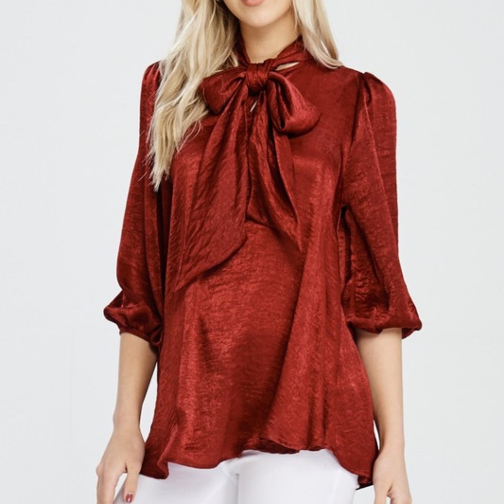 Ruby Blouse with Bow